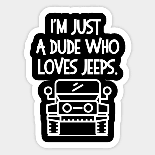 I'm a jeep dude. Sticker